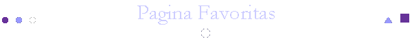 Pagina Favoritas